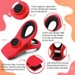 Plastic Sealing Magnetic Chip Clips | https://www.bestnamebadges.com