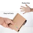 Portable Spiral Notepad Set Sticky Note Index Tabs Notebook | https://www.bestnamebadges.com