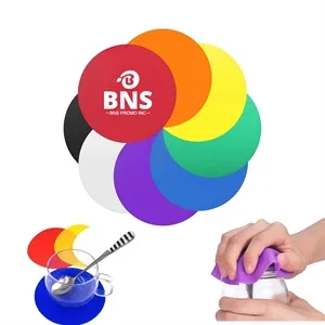 Silicone Round Jar Opener Coaster Multi-Purpose Non-Slip
