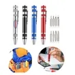8 In 1 Magnetic Screwdriver Pen Multi Bit Precision Tool | https://www.bestnamebadges.com