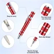 8 In 1 Magnetic Screwdriver Pen Multi Bit Precision Tool | https://www.bestnamebadges.com