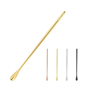 Stainless Steel Long Handle Coffee Stirring Spoons 8.6"