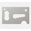 RIDGE® Titanium Multi Tool Slim Card | https://www.bestnamebadges.com
