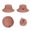 Packable Quick Dry Fishing Bucket Hat W/ Chin Strap | https://www.bestnamebadges.com