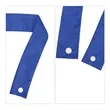 24.8" Reusable Cooling Neck Wraps W/ Button | https://www.bestnamebadges.com