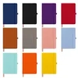 A5 PU Leather Business Notebook W/ Elastic Band | https://www.bestnamebadges.com