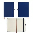 A5 PU Leather Business Notebook W/ Elastic Band | https://www.bestnamebadges.com