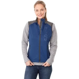 Women's NASAK Hybrid Softshell Vest | https://www.bestnamebadges.com