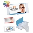 Microfiber Cleaning Cloth in Case | https://www.bestnamebadges.com