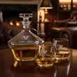Tucson Decanter Set - Gold Rim | https://www.bestnamebadges.com