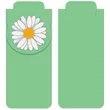Good Value™ Flowers Magnetic Bookmark | https://www.bestnamebadges.com