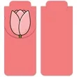 Good Value™ Flowers Magnetic Bookmark | https://www.bestnamebadges.com