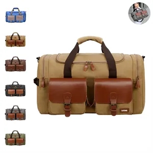 Deluxe Travel Duffel With Shoe Storage