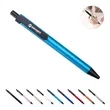 Triangle Barrel Aluminum Click Activated Pen | https://www.bestnamebadges.com
