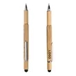 6 In 1 Bamboo Multi-Function Tool Pen | https://www.bestnamebadges.com