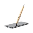 6 In 1 Bamboo Multi-Function Tool Pen | https://www.bestnamebadges.com