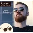 Stunkel Recycled Aviator Sunglasses | https://www.bestnamebadges.com