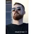 Stunkel Recycled Aviator Sunglasses | https://www.bestnamebadges.com