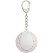 Baseball SPF15 Lip Moisturizer Keychain | https://www.bestnamebadges.com