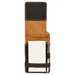 Black & Gold Leatherette Mini Notepad with Pen | https://www.bestnamebadges.com