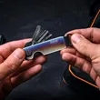RIDGE® Titanium KeyCase Slim Metal Key Organizer | https://www.bestnamebadges.com