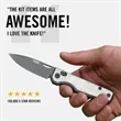 RIDGE® Everyday Folder Knife | https://www.bestnamebadges.com