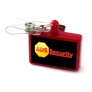 Large Rectangle Badge Reel | https://www.bestnamebadges.com