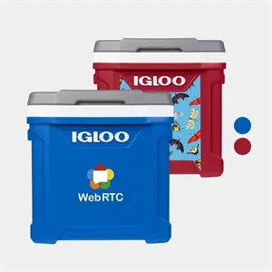 IGLOO Latitude 60 Qt Roller Cooler with Telescoping Handle