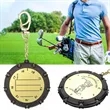 Portable Round 18-Hole Golf Score Counter With Keychain | https://www.bestnamebadges.com