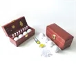 Luxury Leatherette Golf Gift Set With Balls Divot Tool | https://www.bestnamebadges.com