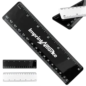 6-inch/15cm Dual Scale Ruler for Office & School