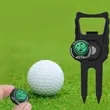 6-in-1 Multi-Function Golf Divot Tool Bottle Opener Marker | https://www.bestnamebadges.com