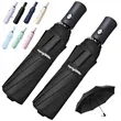 38" Automatic Folding Umbrella | https://www.bestnamebadges.com
