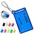 PVC Transparent ID Card Holder | https://www.bestnamebadges.com