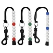Beaded Golf Score Counter Bracelet With Clip | https://www.bestnamebadges.com