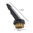Compact Copper Wire Bristle Golf Club Groove Brush | https://www.bestnamebadges.com