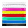 12-inch/30cm Colorful Flexible Dual Scale Ruler | https://www.bestnamebadges.com