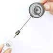 Retractable Badge Reel Holder with Clip | https://www.bestnamebadges.com