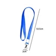 Custom Polyester Lanyard with Metal Swivel Hook | https://www.bestnamebadges.com