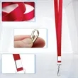 Custom Polyester Lanyard with Metal Swivel Hook | https://www.bestnamebadges.com
