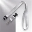 Polyester Lanyard with Plastic Buckle and Metal Hook | https://www.bestnamebadges.com