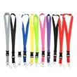 Wide Custom Printed Lanyard | https://www.bestnamebadges.com