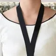 Wide Custom Printed Lanyard | https://www.bestnamebadges.com