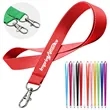 Custom Printed Polyester Lanyard | https://www.bestnamebadges.com