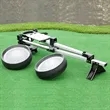 Lightweight Two-Wheel Folding Golf Push Cart Trolley | https://www.bestnamebadges.com