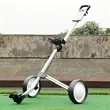 Lightweight Two-Wheel Folding Golf Push Cart Trolley | https://www.bestnamebadges.com