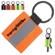 Reflective Safety Keychain Tag | https://www.bestnamebadges.com