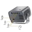 1080P Portable Projector | https://www.bestnamebadges.com