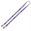 Import Air Ship Dual Attachment Silkscreen Polyester Lanyard | https://www.bestnamebadges.com