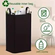 26.4 Gallon Recycling Bin Kitchen Recycling Container | https://www.bestnamebadges.com